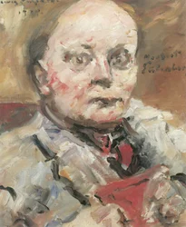  Portrat des Dichters Herbert Eulenberg